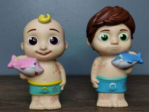 Cocomelon Musical Bath Tub Playset Replacement Toy Action Figures Only Lot Of 2 海外 即決