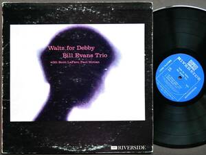 ビル・エヴァンス ｖ Waltz for Debby LP RIVERSIDE RM 399 US 1963 DG MONO Scott LaFaro 海外 即決