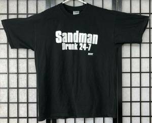 ECW Sandman Drunk 24-7 Vintage T Shirt XL hardcore Wrestling Tee 海外 即決