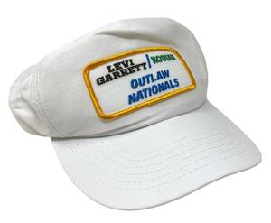 Levi Garrett Kodiak Truck & Tractor Pull Outlaw Nationals White Adjustable Cap 海外 即決