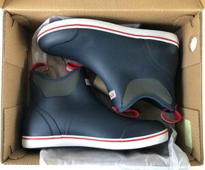 XTRATUF Commercial Grade Ankle Deck Boots Boots Men's 10 Navy 22733 NEW IN BOX 海外 即決