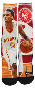 FBF Originals Mens Atlanta Hawks Center Court Socks Black L, Color: 海外 即決