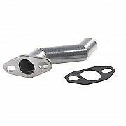 32-40mm Silver Offset Intake Manifold w/Gasket For 49/66/80cc Motorized Bike 海外 即決