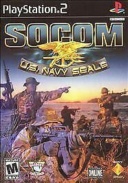 SOCOM: U.S. Navy SEALs (Sony PlayStation 2, 2002) & Manual 海外 即決