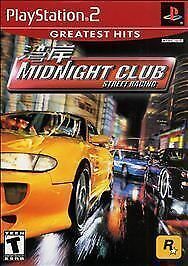 Midnight Club: Street Racing (Sony PlayStation 2, 2000) CIB 海外 即決