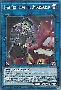 Yugioh! Beat Cop from the Underworld (CR)GEIMCollector's RareNear Mint 1st Ed 海外 即決