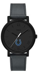 Ladies Timex Indianapolis Colts Watch Black Night Game Watch 海外 即決