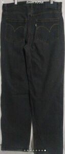 Mens Women's Levi's Black Silver Tab Baggy Jeans Denim Pants 34x38 Tall Levis 海外 即決