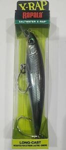 Rapala X-Rap Long Cast 12 Slashbait SXRL12CBN Fishing Lure Carbon 4-3/4" 1-1/4oz 海外 即決