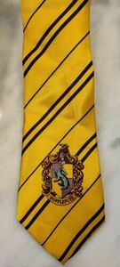 Harry Potter Hufflepuff Cosplay Halloween Costume Tie Striped 海外 即決