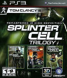 Tom Clancy's Splinter Cell: Trilogy (Sony PlayStation 3, 2011) 海外 即決