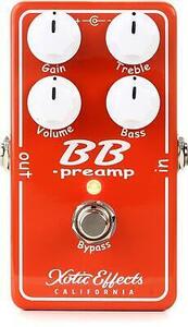 Xotic BB Preamp v 1.5 Pedal 海外 即決