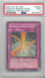 PSA 9 - Yu-Gi-Oh Card - FOTB-EN055 - RADIANT MIRROR FORCE (super rare holo) MINT 海外 即決