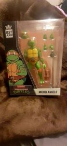2021 BST AXN Nickelodeon Teenage Mutant Ninja Turtles Michelangelo Figure 海外 即決