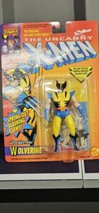 The Uncanny X-men Wolverine Toy Biz Second Edition 1993 Including Trading Card 海外 即決