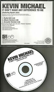 KEVIN MICHAEL w/ WYCLEF JEAN It Don't Make Any EDIT & ACOUSTIC PROMO CD Single 海外 即決