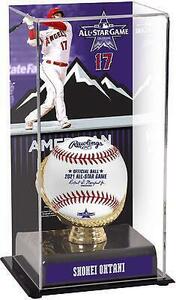 Shohei Ohtani Los Angeles Angels 2021 MLB ASG Gold Glove Display Case with Image 海外 即決
