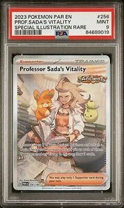 PSA 9 - 2023 ポケモン Par En-Paradox Rift 256 Prof.Sada's Vitality | SIR 海外 即決