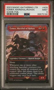 Eomer, Marshal of Rohan Scene Foil 2023 MTG LOTR Tales Middle-Earth #428 PSA 9 海外 即決