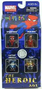 2010 MARVEL MINIMATES TOY R US THE HEROIC AGE 4-PACK 2" FIGURES MIP SPIDER-MAN 海外 即決