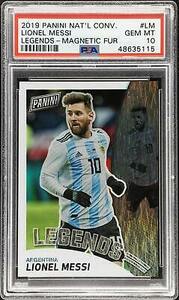 2019 Panini National Convention #LM Lionel Messi Legends Magnetic Fur /99 PSA 10 海外 即決