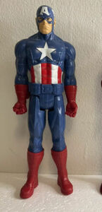 Marvel Avengers 12” Action Figure CAPTAIN AMERICA Hasbro 2013 Loose 海外 即決