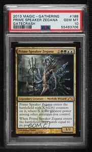 2013 Magic: The Gathering - Gatecrash Prime Speaker Zegana PSA 10 GEM MT 2k3 海外 即決