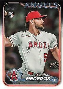 2024 Topps #270 Victor Mederos Los Angeles Angels Baseball Card 海外 即決