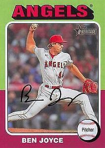 2024 Topps Heritage #456 Ben Joyce Los Angeles Angels Baseball Card 海外 即決