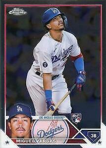 Miguel Vargas 2023 Topps Chrome #161 RC Los Angeles Dodgers 海外 即決