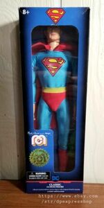 MEGO 2018 SUPERMAN DC Comics Classic Blue 14 Inch Action Figure New Open Box 海外 即決