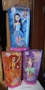 Barbie Fairytopia Lumina-Glee-Sunburst 3 Fairy Dolls Magic Of The Rainbow NEW 海外 即決