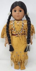 2002 American Girl Doll KAYA 18" Native American Indian Pleasant Co Outfit VTG 海外 即決