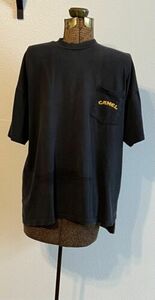 Vintage Joe Camel Graphic T-shirt Biker XL Black Short Sleeve Single Stitch 海外 即決