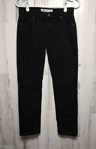 Levi's 502 Regular Taper Black Jeans Big Boy’s Sz 14 Reg meas. 28x27 海外 即決