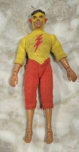 RARE! Vintage Original 1976 Mego DC Superheroes Teen Titans Kid Flash INCOMPLETE 海外 即決