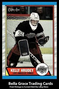 1989-90 Topps Kelly Hrudey #166 Los Angeles Kings NHL Hockey 海外 即決