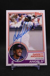 Garret Anderson #83FF-GA 2022 Topps Archives Fan Favorites Autographs Angels 海外 即決