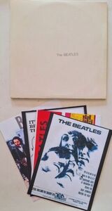 The ビートルズ White Album 2 LPs, 4 Photos & オリジナル Poster 1968 Capitol Records 海外 即決