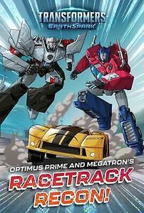 Optimus Prime and Megatron's Racetrack Recon! by Ryder Windham Paperback Book 海外 即決