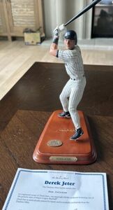 Derek Jeter danbury mint figure figurine new york yankees ny baseball statue 海外 即決