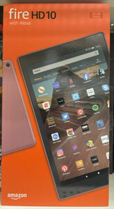 Amazon Fire HD 10" Tablet 32 GB Pink w/ Alexa 海外 即決