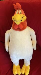 Rare Looney Tunes 24” Foghorn Leghorn Huge Stuffed Jumbo Big Plush Vintage 1996 海外 即決
