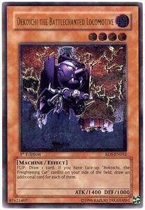 Yugioh! HP Dekoichi the Battlechanted Locomotive RDS-EN032 Ultimate Rare 1st Edi 海外 即決