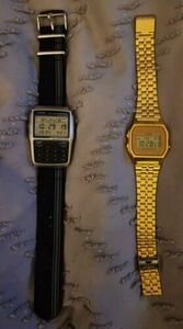 Casio Watch Lot Of 2 DBC-32D and A159WGEA-9 (Both Run Great) 海外 即決