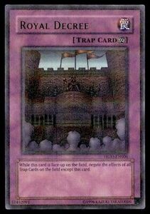 1996 Yu-Gi-Oh! Royal Decree #HL03-EN006 海外 即決