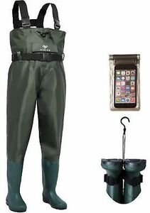 Fishing Chest Waders for Men with Boots Women/Men Hunting Bootfoot Waterproof... 海外 即決