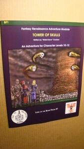 MODULE - BF1 - TOWER OF SKULLS *NM/MT 9.8* DUNGEONS DRAGONS OLD SCHOOL 海外 即決