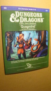 MODULE - X6 - QUAGMIRE! *MINT NM/MT 9.8 NEW* DUNGEONS DRAGONS - OLD SCHOOL 海外 即決