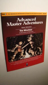 MODULE - THE MINOTAUR *NM/MT 9.8* DUNGEONS DRAGONS ADVANCED OLD SCHOOL ADVENTURE 海外 即決